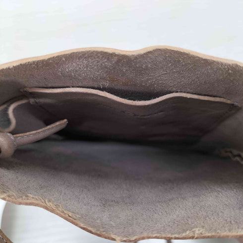 Arts&Crafts VEGETABLE HORSE LEATHER FLAT SHOULDER メンズ