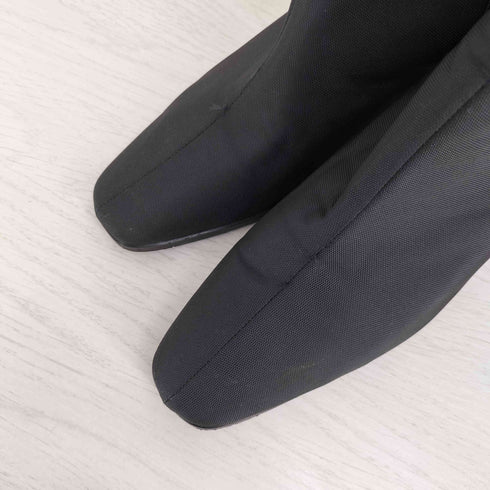 ギンザカネマツ 銀座かねまつ GINZA kanematsu GORE-TEX 撥水ヒールショートブーツ レディース 24 1/2