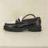 ジーエイチバス G.H.BASS Super Lug Larson Penny Loafers Black & White Leather メンズ US:8.5