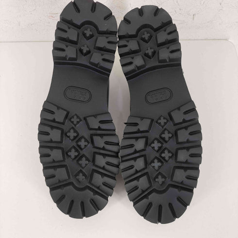 ジーエイチバス G.H.BASS Super Lug Larson Penny Loafers Black & White Leather メンズ US:8.5