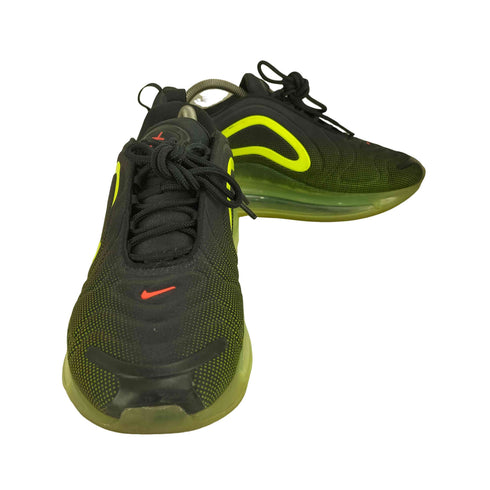 ナイキ NIKE AIR MAX 720 BLACK BRIGHT CRIMSON VOLT メンズ JPN:27.5