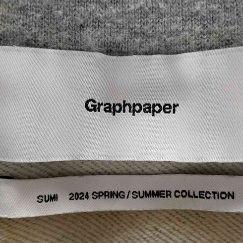 グラフペーパー Graphpaper Ultra Compact Terry Crew Neck Sweater メンズ O/S