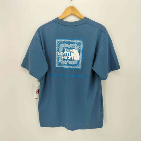 ザノースフェイス THE NORTH FACE S/S Bandana Spuare Logo Tee ショートスリーブバンダナスクエアロゴティー メンズ JPN:L