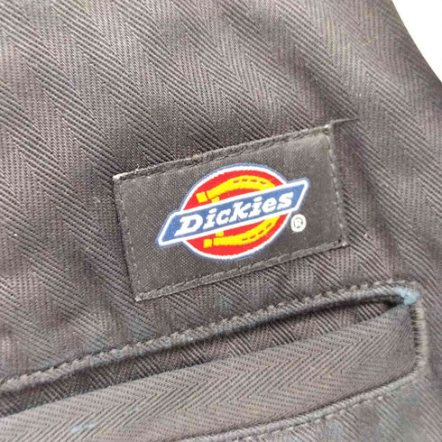ディッキーズ Dickies ヘリンボーンツイル ワイドテーパード ワークパンツ メンズ 32