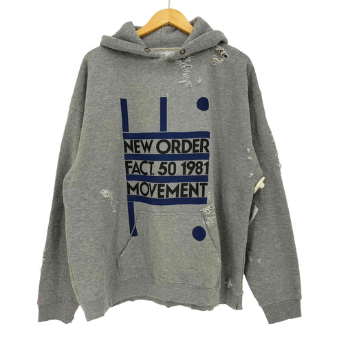 FACT.50 ダメージ加工 パーカー メンズ import:XXL