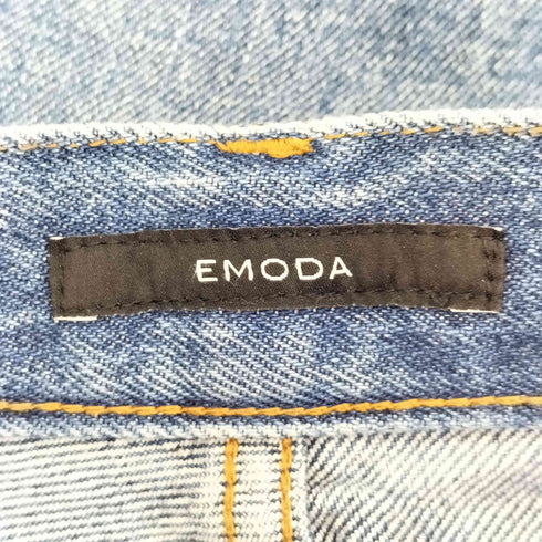 エモダ EMODA ハイカットルーズワイドジーンズ レディース JPN:S