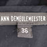 アンドゥムルメステール Ann DEMEULEMEESTER レーヨン プルオーバー ワンピース バックオープン レディース FR:36