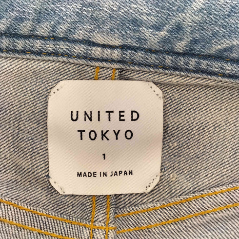ユナイテッドトウキョウ UNITED TOKYO カットオフ ハイウエストデニム レディース 1