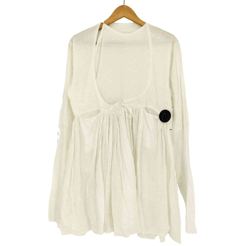 Khadi and Co. ドット 水玉 カシュクール ブラウス レディース import:M