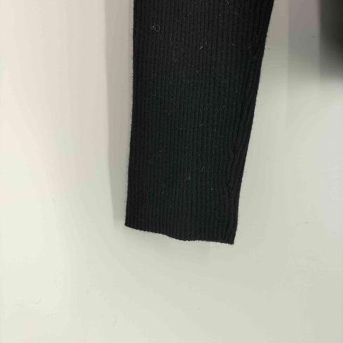 ザラ ZARA 金ボタン リブニットプルオーバー レディース import:M
