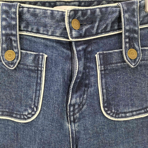 ラグアジェム LAGUA GEM LOW-RISE FLARE DENIM レディース 22
