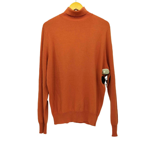 ジョンスメドレー JOHN SMEDLEY イングランド製 メリノウール ハイネックニットセーター メンズ import:M