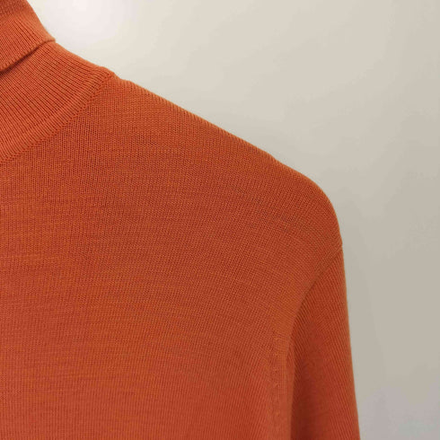 ジョンスメドレー JOHN SMEDLEY イングランド製 メリノウール ハイネックニットセーター メンズ import:M