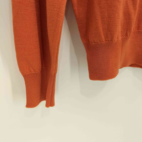 ジョンスメドレー JOHN SMEDLEY イングランド製 メリノウール ハイネックニットセーター メンズ import:M