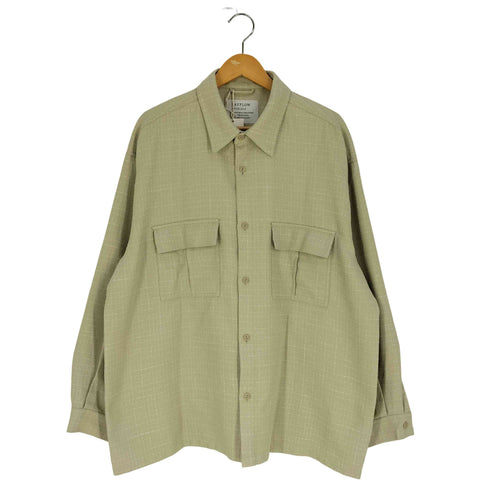 ベイフロー BAYFLOW BASKET WEAVE SH バスケット ウィーブ シャツ メンズ JPN:4