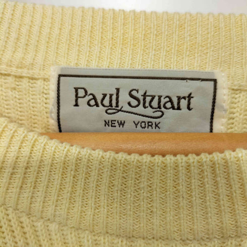 ポールスチュアート Paul Stuart コットンクルーネックニットセーター メンズ import:L