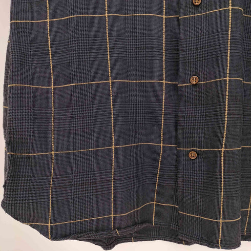 レセンシーオブマインアバハウス RECENCY OF MINE ABAHOUSE 千鳥ベースモールウィンドペンシャツ メンズ JPN:48