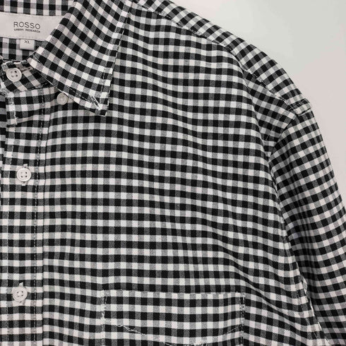 ロッソ ROSSO URBAN RESEARCH ハイパフォーマンス オックスボタンダウンシャツ メンズ JPN:XL