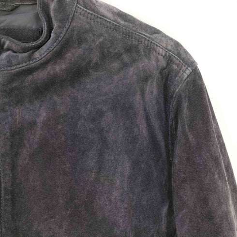 ザラマン ZARA MAN ピッグレザー スウェード スタンドカラー ジャケット メンズ import:M