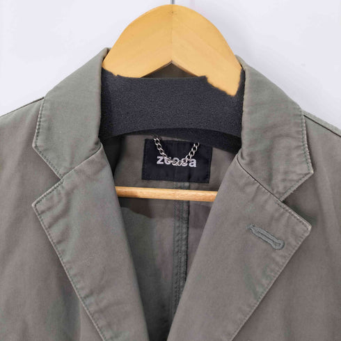 ズッカ ZUCCa フロントデザインテーラードジャケット レディース