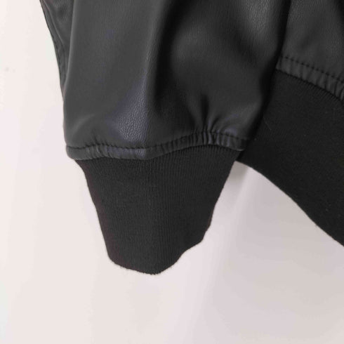 ザラ ZARA フェイクレザーブルゾン メンズ import:M