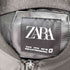 ザラ ZARA フェイクレザーブルゾン メンズ import:M