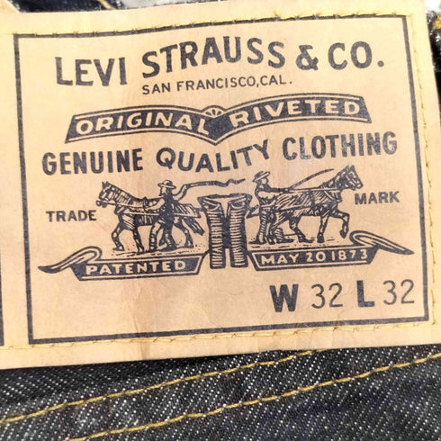 リーバイス Levis DENIM PANTS BLACK RINSE メンズ 32