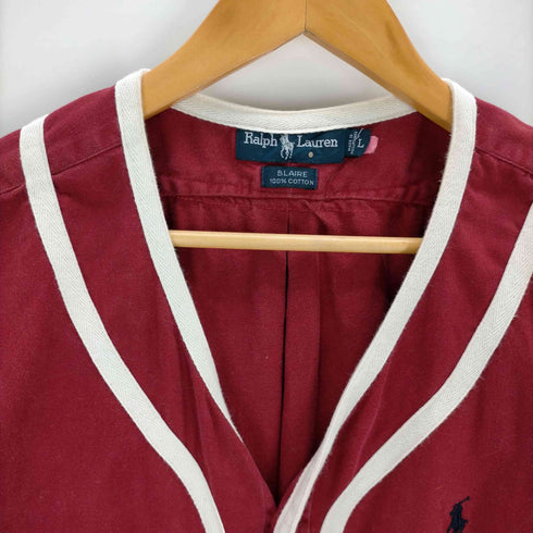 ラルフローレン RALPH LAUREN ベースボールシャツ メンズ import:L