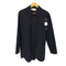 ローブドシャンブルコムデギャルソン robe de chambre COMME des GARCONS 04SS AD2003 ウール ステンカラーハーフコート レディース JPN:M