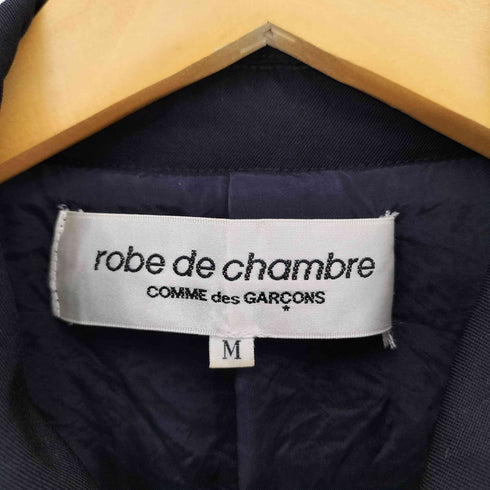 ローブドシャンブルコムデギャルソン robe de chambre COMME des GARCONS 04SS AD2003 ウール ステンカラーハーフコート レディース JPN:M
