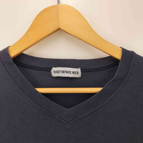 イッセイミヤケ ISSEY MIYAKE 90S 98SS 銀タグ Vネック カットソー メンズ JPN:S