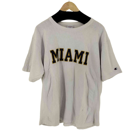 チャンピオン Champion MIAMI刺繍REVERSEWEAVE Tシャツ メンズ import:XL