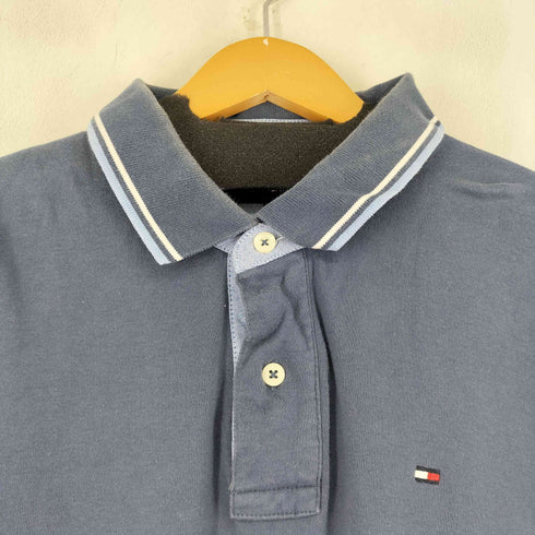 トミーヒルフィガー TOMMY HILFIGER リブカラー S/S ポロシャツ メンズ JPN:XXL