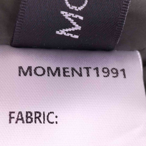moment1991 チェック 中綿 ステンカラーコート メンズ