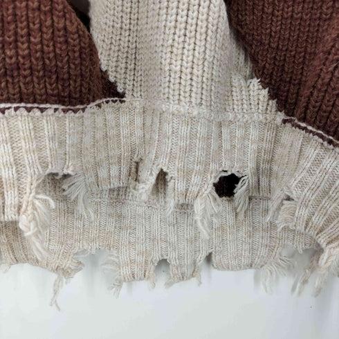 エモダ EMODA VEQUM WAVE CUT OUT KNIT VEST レディース FREE