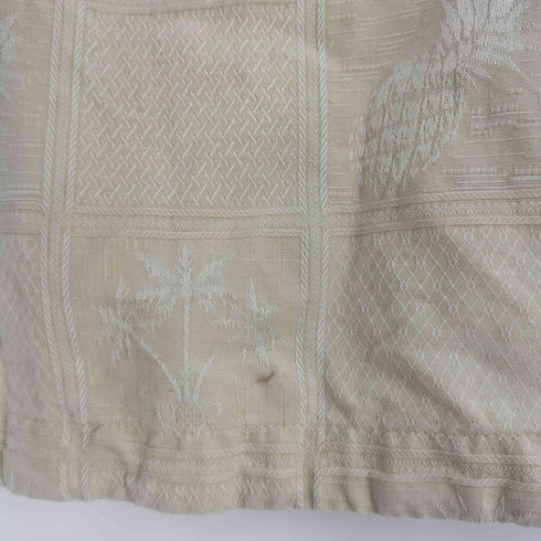 ジャマイカジャックス JAMAICA JAXX 総柄 シルク オープンカラー アロハシャツ メンズ import:L
