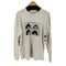 ロクビューティーアンドユースユナイテッドアローズ 6 BEAUTY & YOUTH UNITED ARROWS フロントプリント クルーネックカットソー レディース import:M