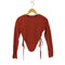 JOSE MOON SIDE BELT KNIT PULLOVER レディース FREE