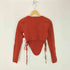 JOSE MOON SIDE BELT KNIT PULLOVER レディース FREE