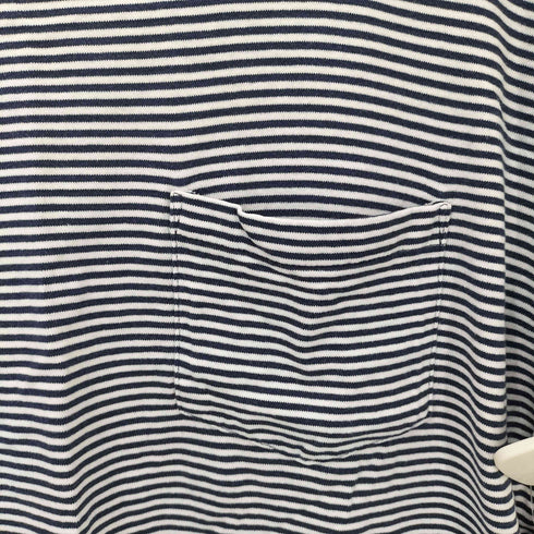 ビームス BEAMS 90S ボーダー クルーネック ポケット Tシャツ メンズ JPN:L