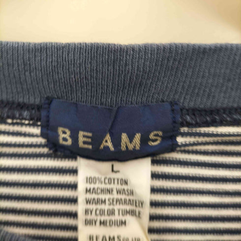 ビームス BEAMS 90S ボーダー クルーネック ポケット Tシャツ メンズ JPN:L