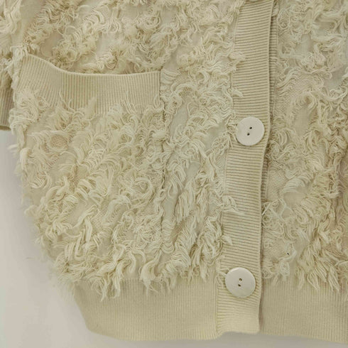 MAVIMOON Fringe knit cardigan フリンジ ニットカーディガン レディース FREE