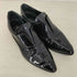 プラダ PRADA ポインテッド エナメル レザーシューズ レディース 36.5