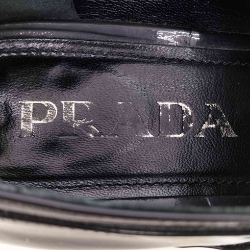 プラダ PRADA ポインテッド エナメル レザーシューズ レディース 36.5