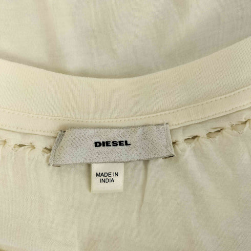 ディーゼル DIESEL ベロアクロススネーク ノースリーブTシャツ メンズ XXS