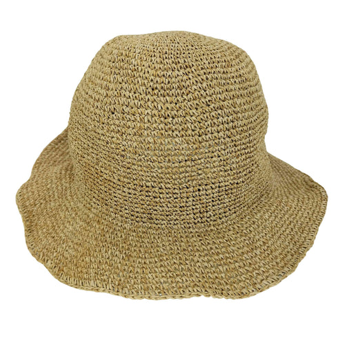 odds FRONT PINCH HAT カギ編み 中折れハット レディース