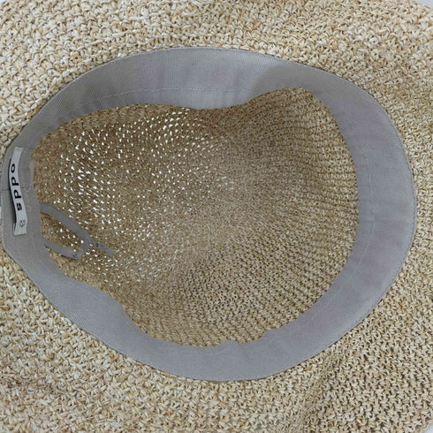 odds FRONT PINCH HAT カギ編み 中折れハット レディース