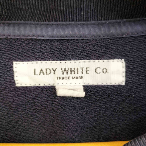 レディーホワイト LADY WHITE Co ジップアップスウェット メンズ 38