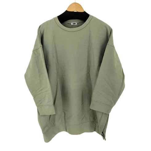 エイチビューティーアンドユースユナイテッドアローズ H BEAUTY & YOUTH UNITED ARROWS SIDE SLIT BIG SWEAT PULLOVER レディース