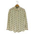 ザラ ZARA ドット柄 レーヨンナイロン シャツ レディース import:S